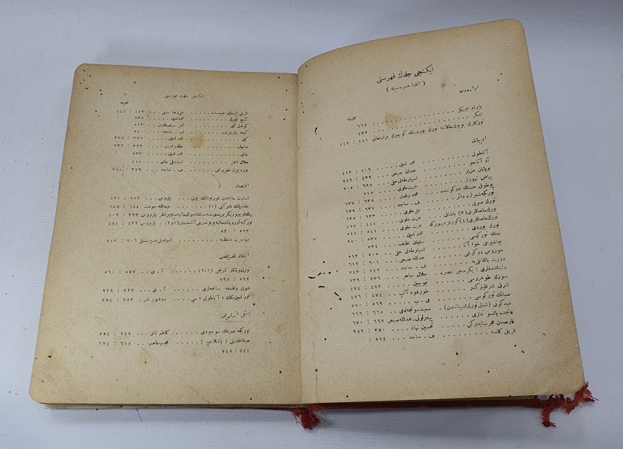 İÇİNDE ORJİNAL GRAVÜRLER BULUNAN TÜRK YURDU DERGİLERİNİN BİR ARDA OLDUĞU KİTAP