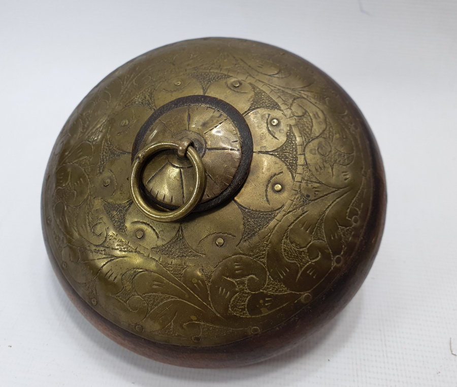 OSMANLI DÖNEMİ ÜZERİ TAMAMEN KALEM İŞÇİLİKLİ BÜYÜK BOY HOKKA