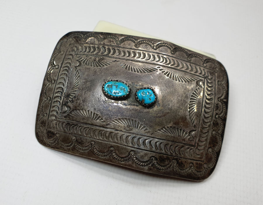 OSMANLI PAZARINA YAPILMIŞ GÜMÜŞ KEMER TOKASI