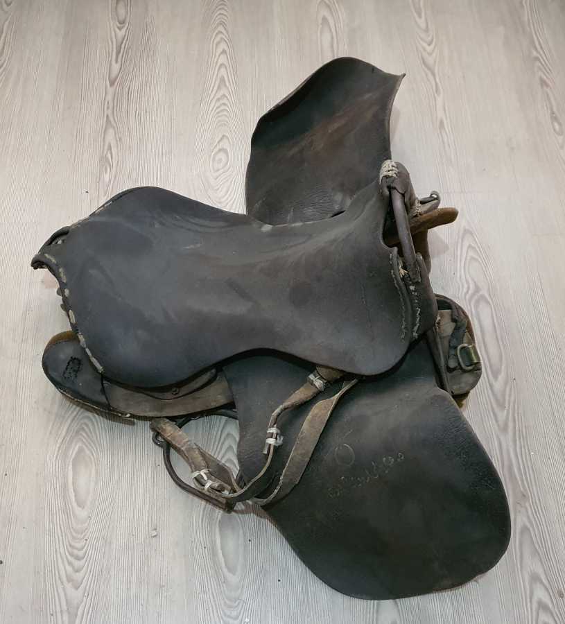 1. DÜNYA SAVAŞI ÇOK NADİR 5. ORDUYU HUMAYUN YAZILI SÜVARİ AT EYERİ