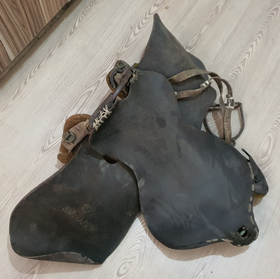 1. DÜNYA SAVAŞI ÇOK NADİR 5. ORDUYU HUMAYUN YAZILI SÜVARİ AT EYERİ