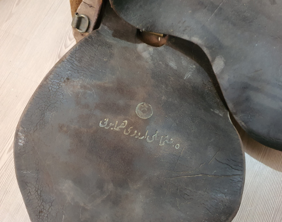 1. DÜNYA SAVAŞI ÇOK NADİR 5. ORDUYU HUMAYUN YAZILI SÜVARİ AT EYERİ