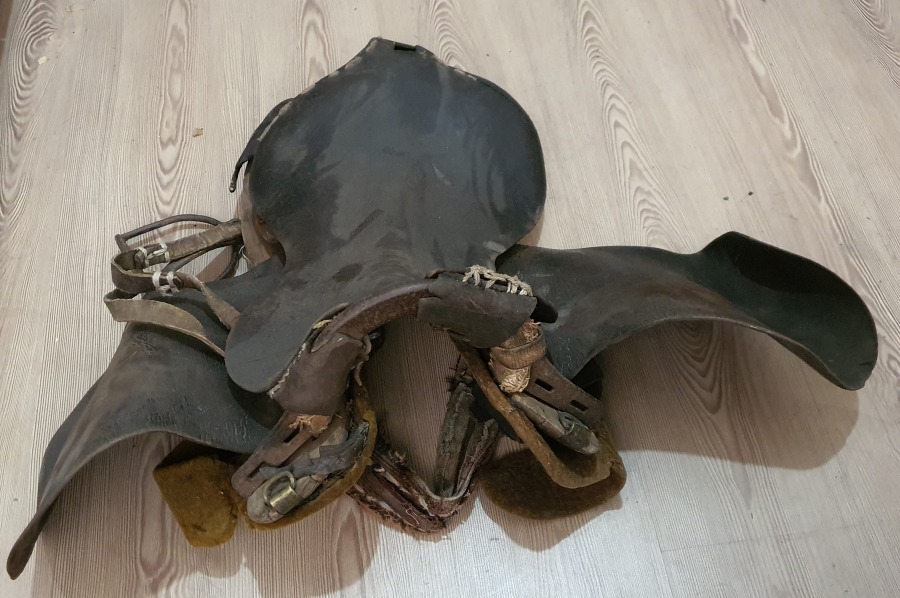 1. DÜNYA SAVAŞI ÇOK NADİR 5. ORDUYU HUMAYUN YAZILI SÜVARİ AT EYERİ