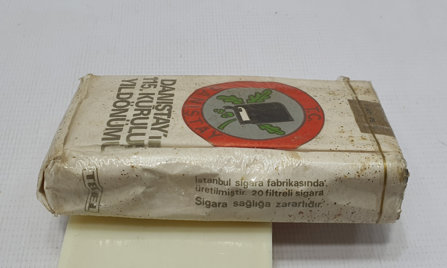 DANIŞTAYIN 115. KURULUŞ YIL DÖNÜMÜ ANISINA YAPILMIŞ ÖZEL PAKETİNDE SİGARA