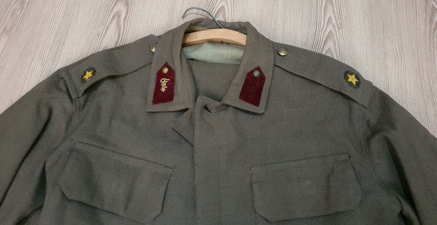 KORE SAVAŞI DÖNEMİ KORE TÜRK TUĞAYI PEÇLİ TABİP SUBAY KIYAFETİ