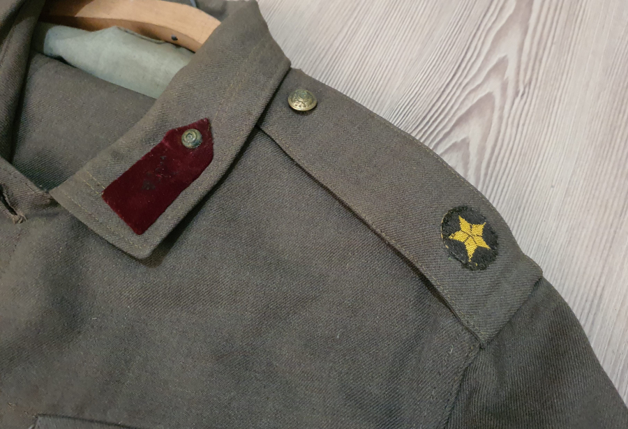 KORE SAVAŞI DÖNEMİ KORE TÜRK TUĞAYI PEÇLİ TABİP SUBAY KIYAFETİ