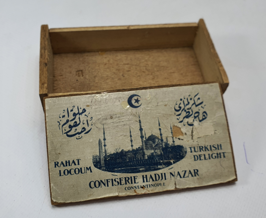 OSMANLI DÖNEMİ ÇOK NADİR LOKUM KUTUSU