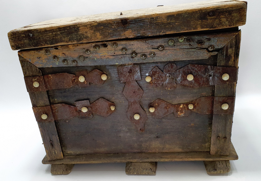 OSMANLI DÖNEMİ FİL AYAKLI NADİR ÇEYİZ SANDIĞI