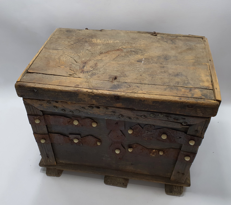 OSMANLI DÖNEMİ FİL AYAKLI NADİR ÇEYİZ SANDIĞI