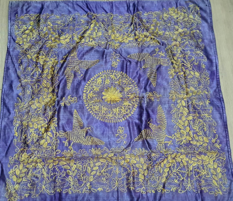 OSMANLI DÖNEMİ İPEK KUŞLU BOHÇA