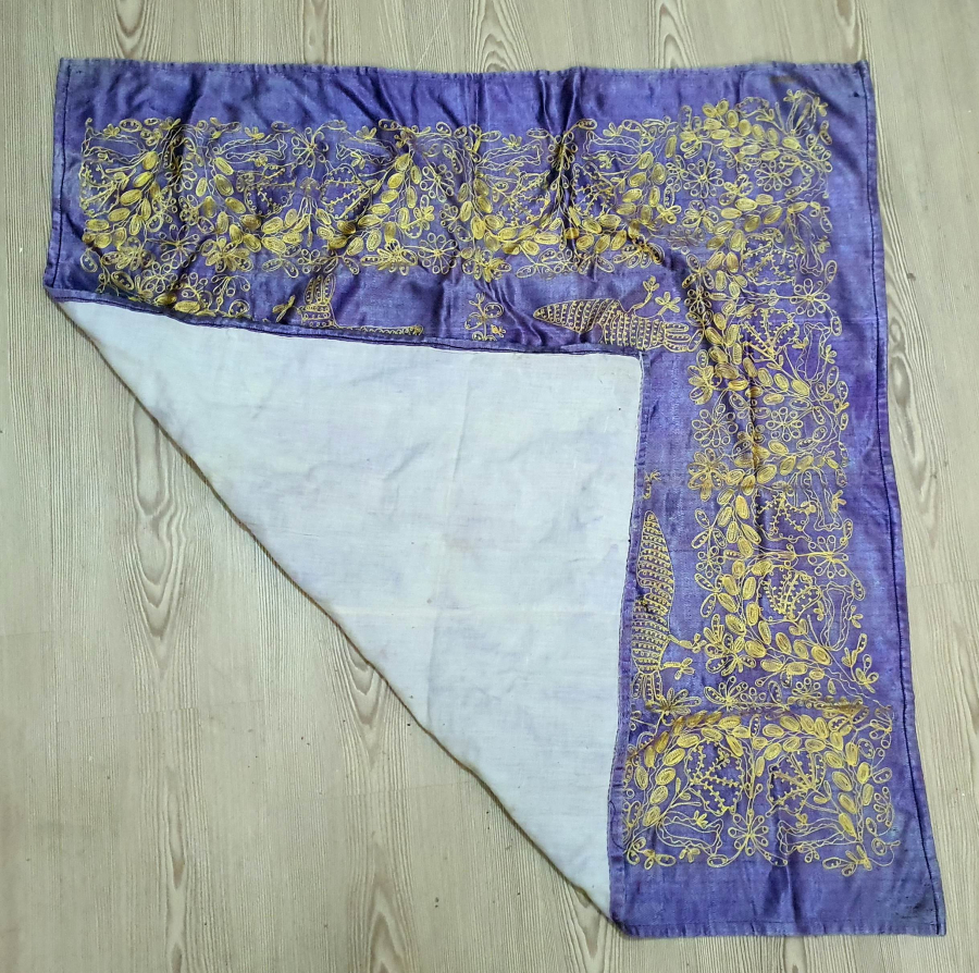 OSMANLI DÖNEMİ İPEK KUŞLU BOHÇA