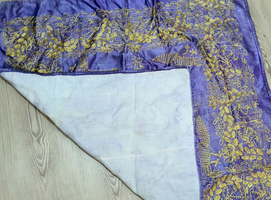 OSMANLI DÖNEMİ İPEK KUŞLU BOHÇA