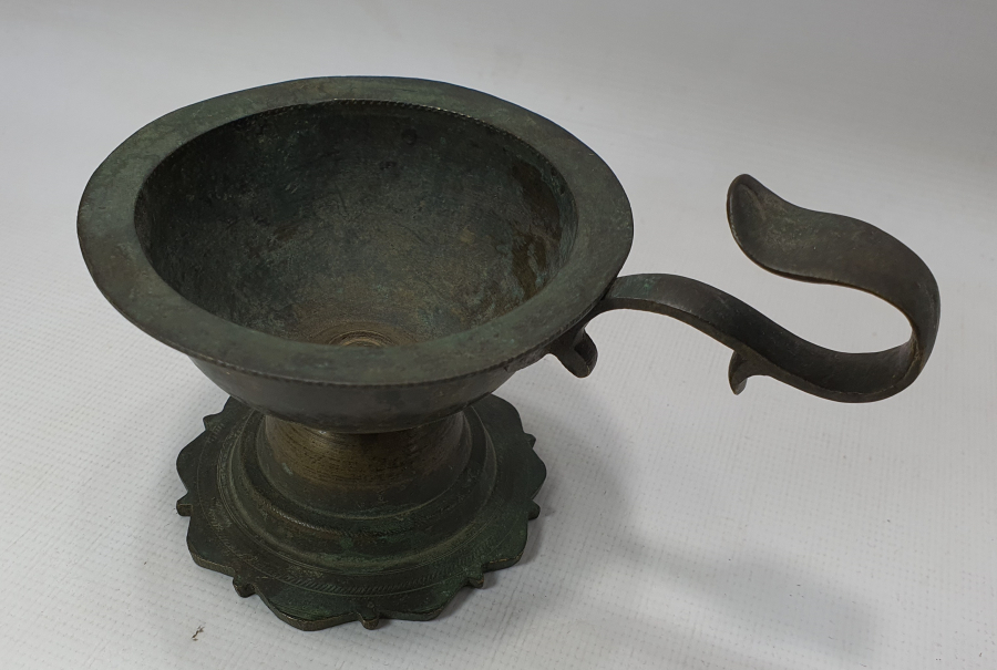 OSMANLI DÖNEMİ SÜLEYMANİYE DAMGALI YILANLI NARGİLE KÖZLÜĞÜ