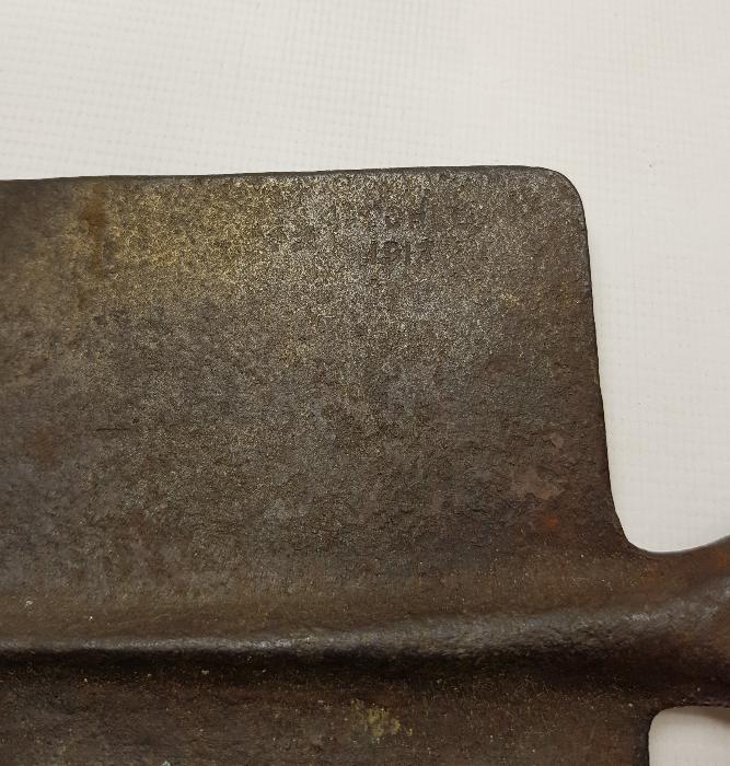 1. DÜNYA SAVAŞI 1913 TARİHLİ SİPER KAZMA ÇAPASI