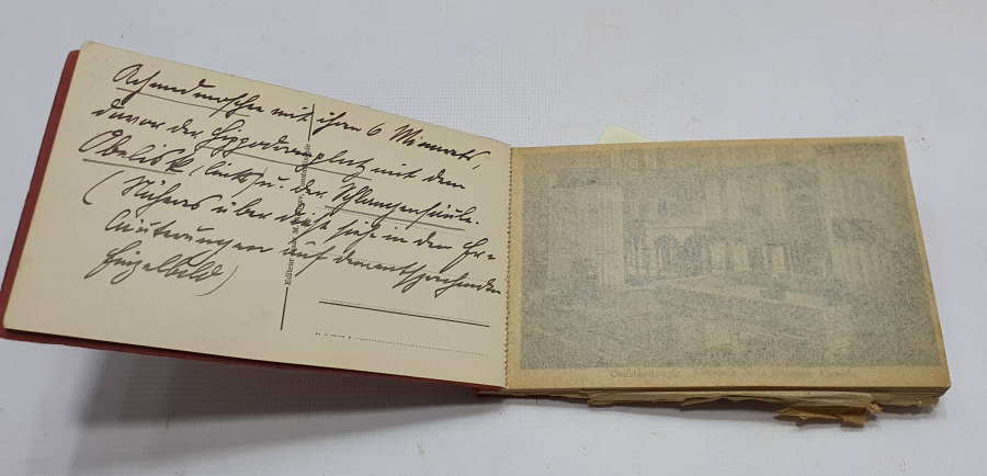 12 ADET İSTANBUL KARTPOSTALI BULUNAN NADİR KARTPOSTAL ALBÜMÜ