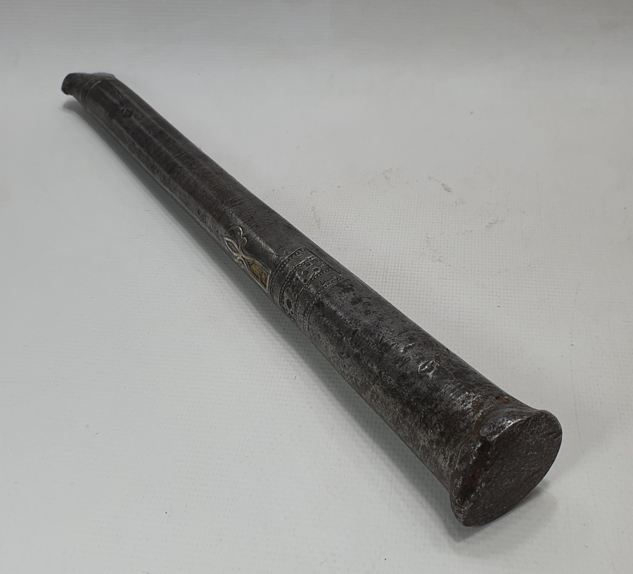 1800 BAŞLARI DAMASCUS ÜZERİ KOFGARİ İŞÇİLİKLİ NADİR HAVAN ELİ