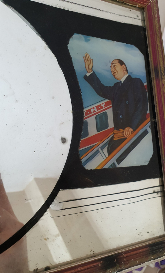 1960-70 LERDEN SÜLEYMAN DEMİREL VE ADNAN MENDERES GÖRSELLİ AYNA