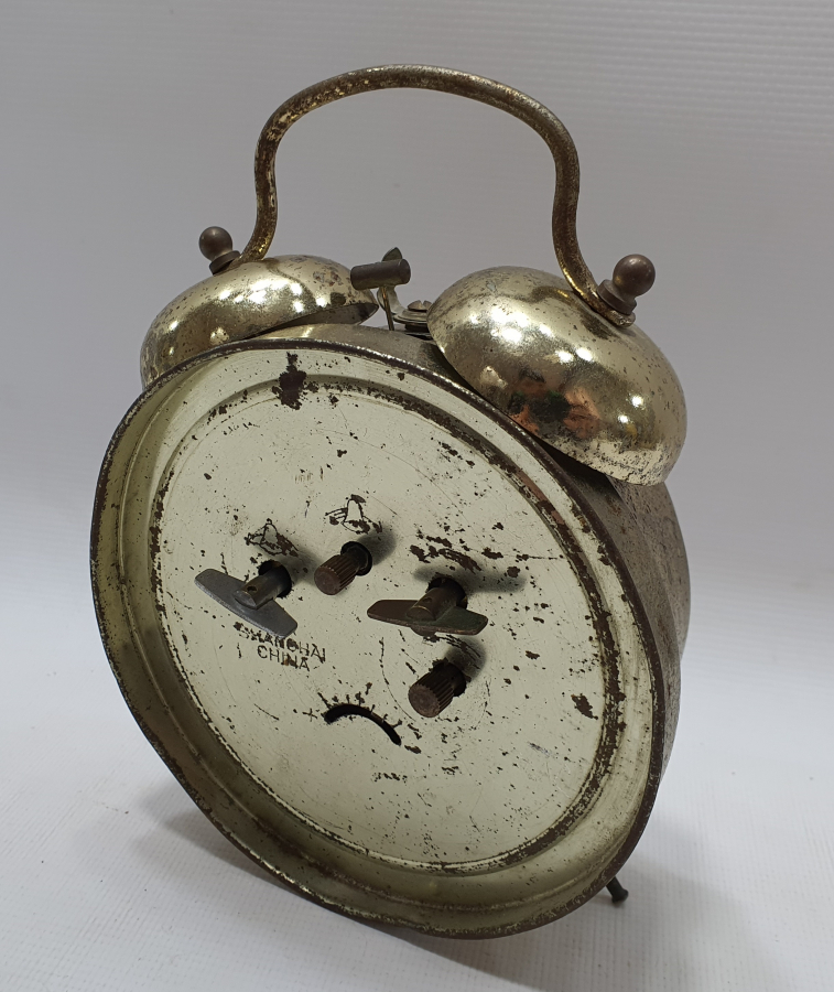 ANTİKA HOROZLU - CİVCİVLİ MASA SAATİ