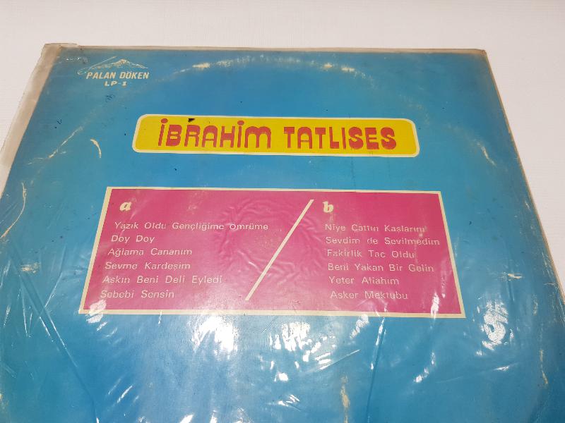 İBRAHİM TATLISES 33 DEVİR LONGPLAY PLAK 