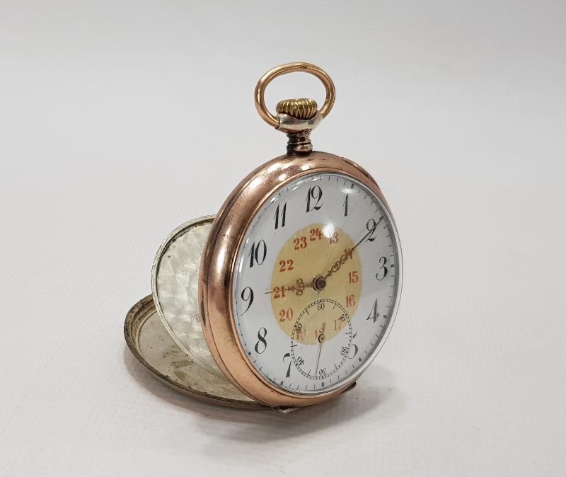 LEIJON MARKA GÜMÜŞ CEP SAATİ 