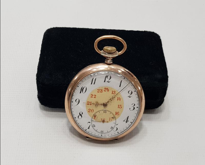 LEIJON MARKA GÜMÜŞ CEP SAATİ 