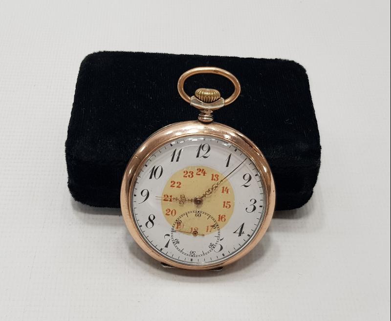 LEIJON MARKA GÜMÜŞ CEP SAATİ 