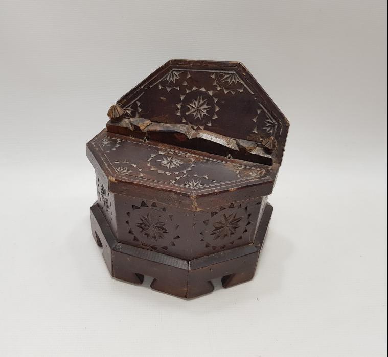 OSMANLI DÖNEMİ AHŞAP KAHVE KUTUSU