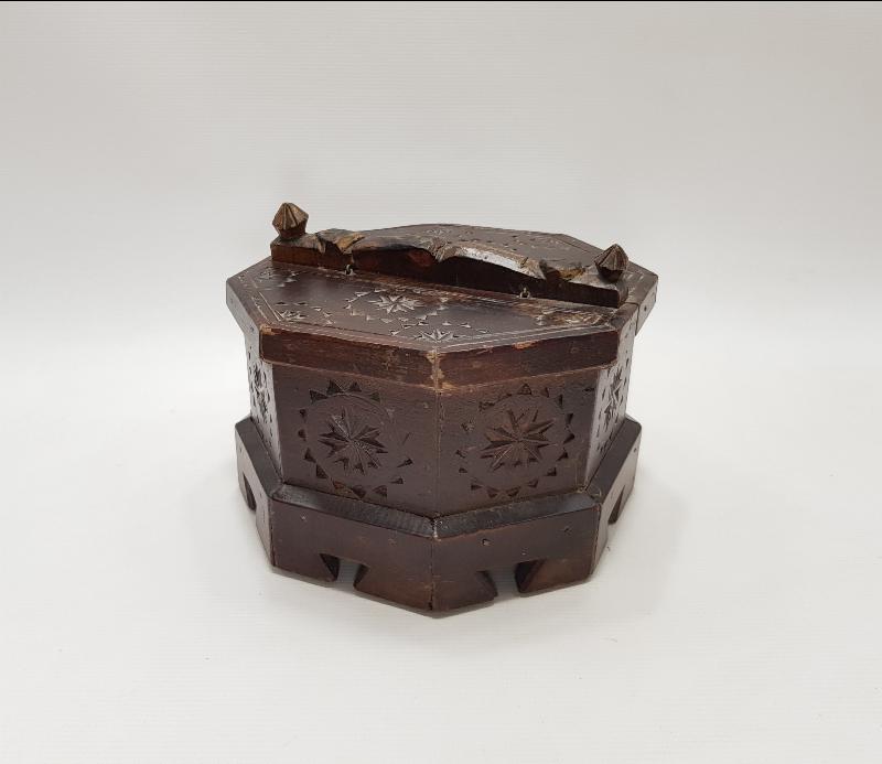 OSMANLI DÖNEMİ AHŞAP KAHVE KUTUSU