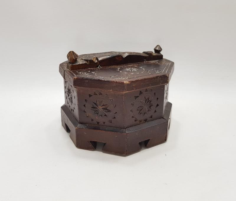 OSMANLI DÖNEMİ AHŞAP KAHVE KUTUSU