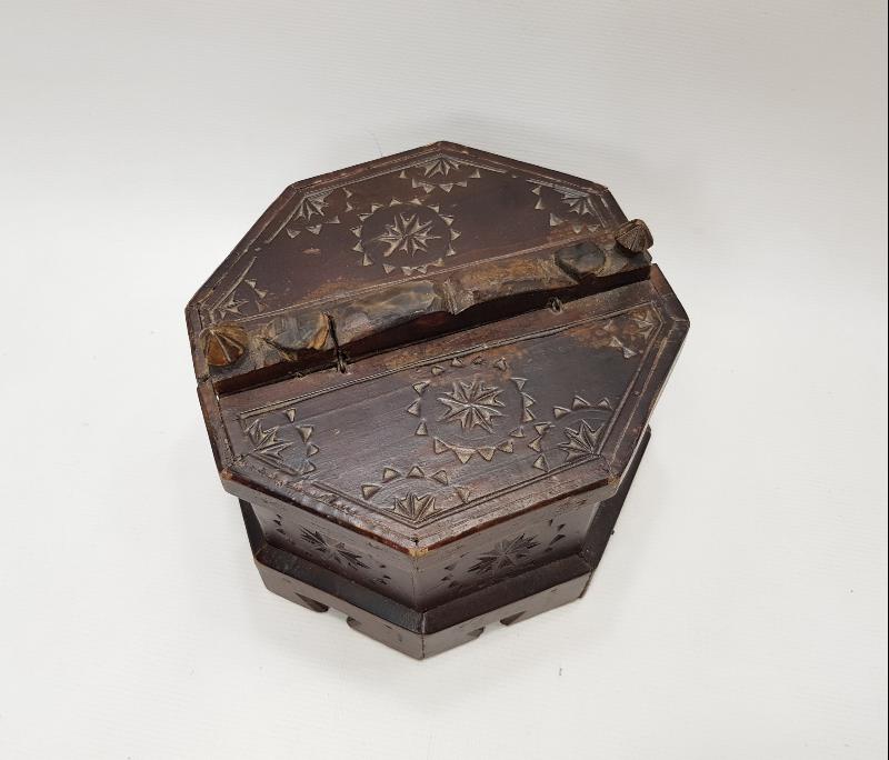 OSMANLI DÖNEMİ AHŞAP KAHVE KUTUSU