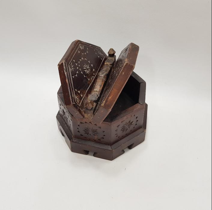 OSMANLI DÖNEMİ AHŞAP KAHVE KUTUSU