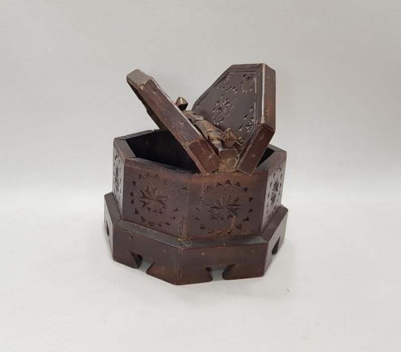 OSMANLI DÖNEMİ AHŞAP KAHVE KUTUSU