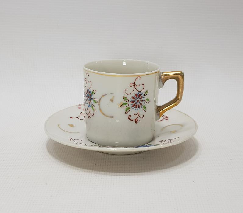 OSMANLI DÖNEMİ AY YILDIZLI KAHVE FİNCANI