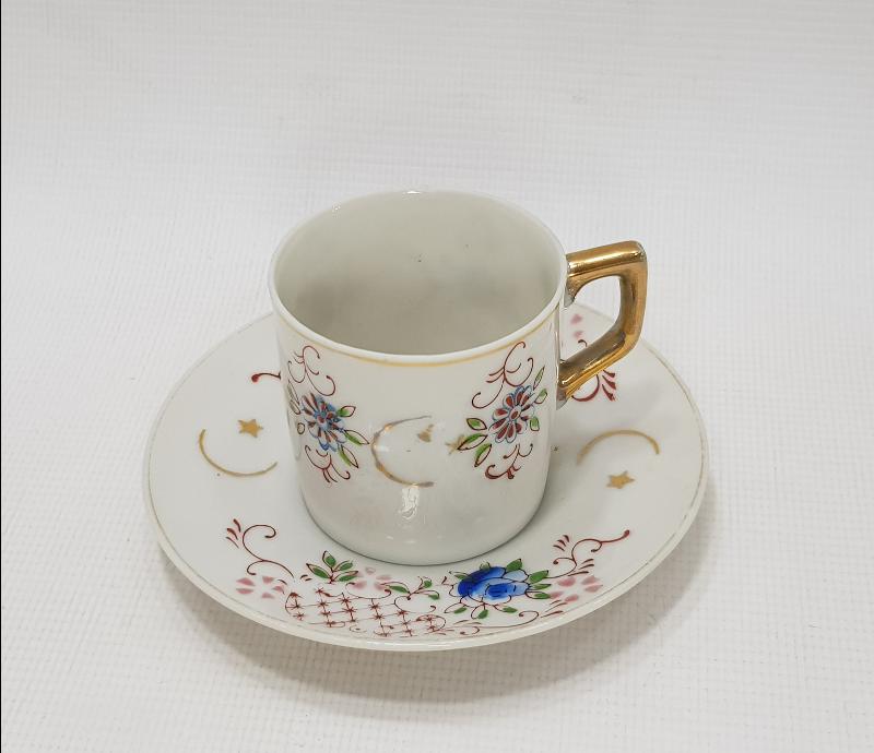 OSMANLI DÖNEMİ AY YILDIZLI KAHVE FİNCANI