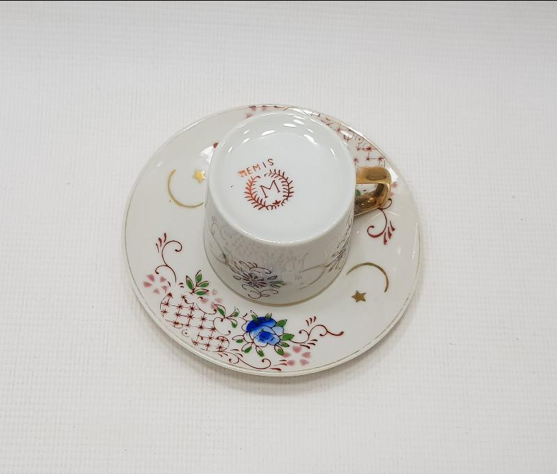 OSMANLI DÖNEMİ AY YILDIZLI KAHVE FİNCANI