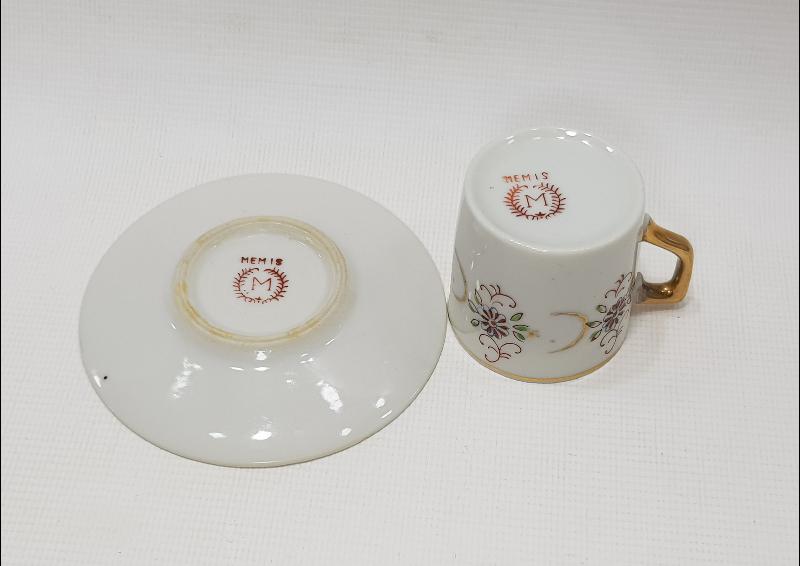 OSMANLI DÖNEMİ AY YILDIZLI KAHVE FİNCANI