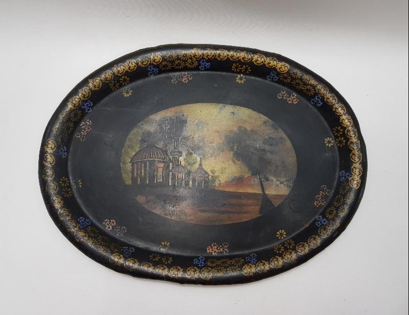 OSMANLI DÖNEMİ BURSA GÖRSELLİ PULAT TEPSİ