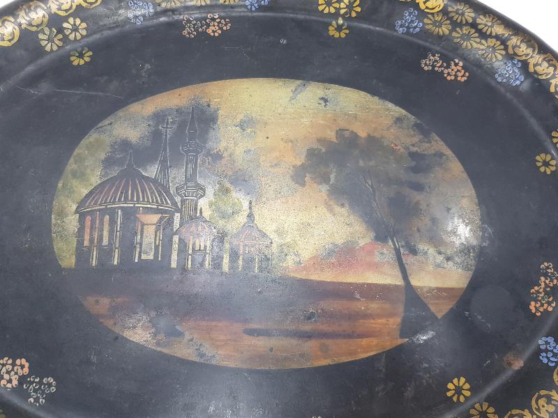 OSMANLI DÖNEMİ BURSA GÖRSELLİ PULAT TEPSİ