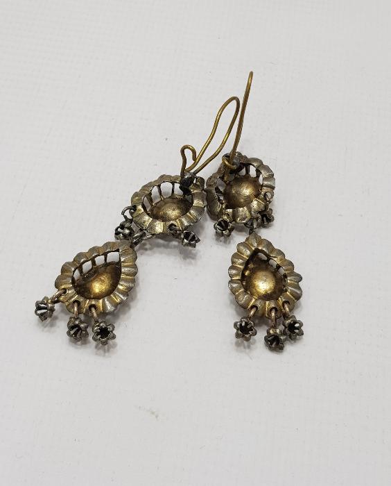 OSMANLI DÖNEMİ ELMAS KÜPE 