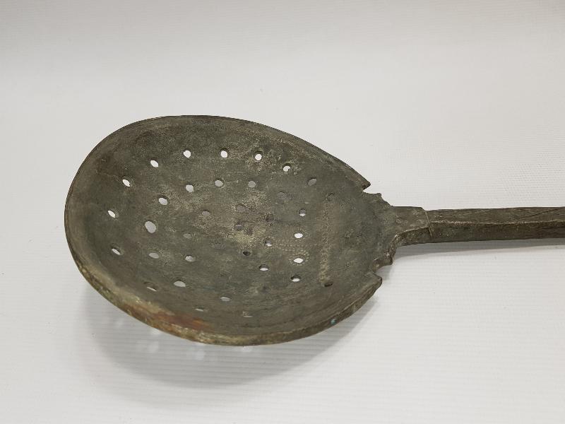 OSMANLI DÖNEMİ KALLAVİ BOY RUM İŞİ BAKIR KEVGİR