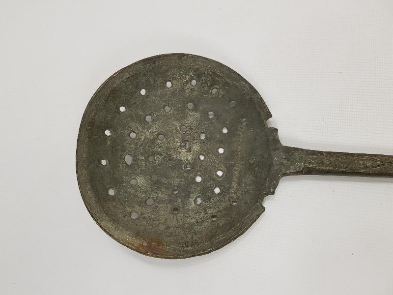 OSMANLI DÖNEMİ KALLAVİ BOY RUM İŞİ BAKIR KEVGİR