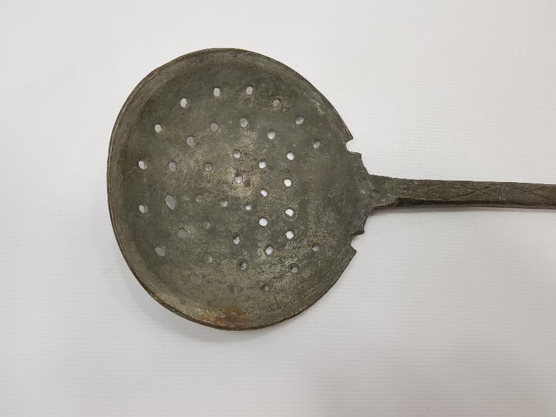 OSMANLI DÖNEMİ KALLAVİ BOY RUM İŞİ BAKIR KEVGİR