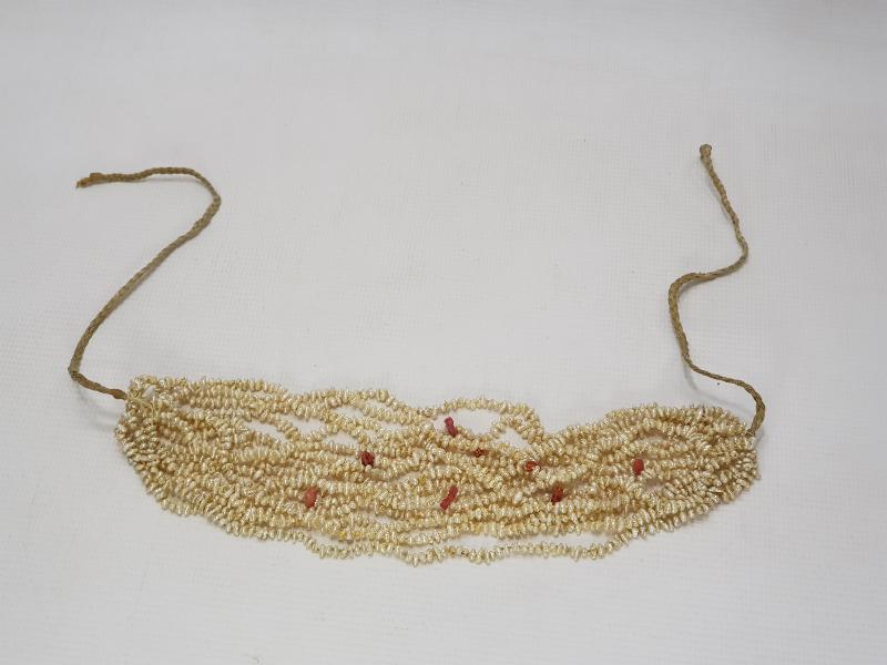 OSMANLI DÖNEMİ MERCAN TAŞLARLA SÜSLÜ KUM İNCİ GERDANLIK