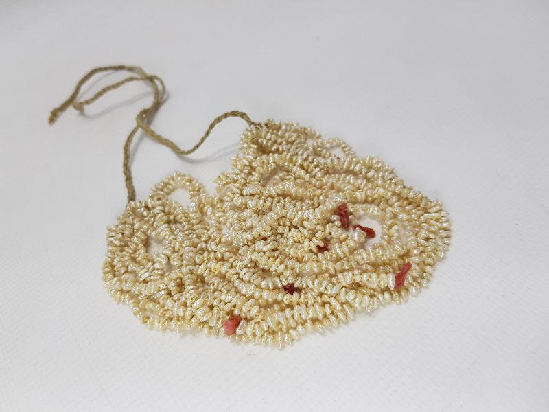 OSMANLI DÖNEMİ MERCAN TAŞLARLA SÜSLÜ KUM İNCİ GERDANLIK