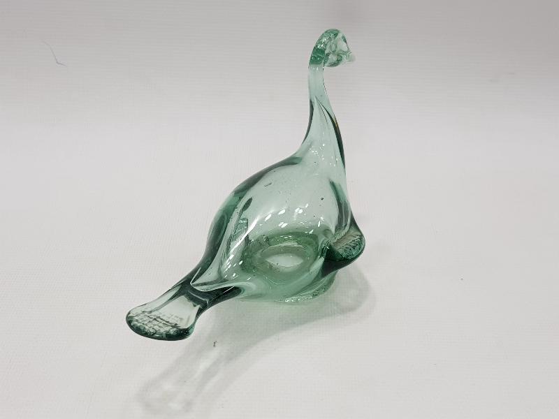 1930'LARDAN KÖY İŞİ KOPARMA CAM KUŞ BİBLOSU 