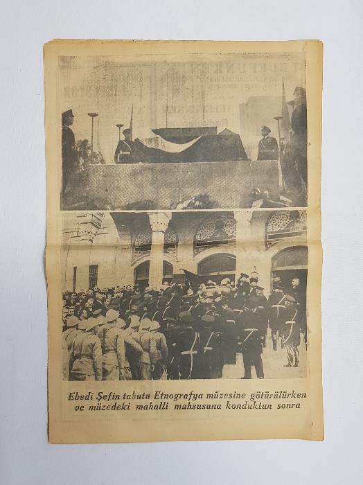 ATATÜRK'ÜN VEFAT HABERLERİ - 23 KASIM 1938 KURUN GAZETESİ 