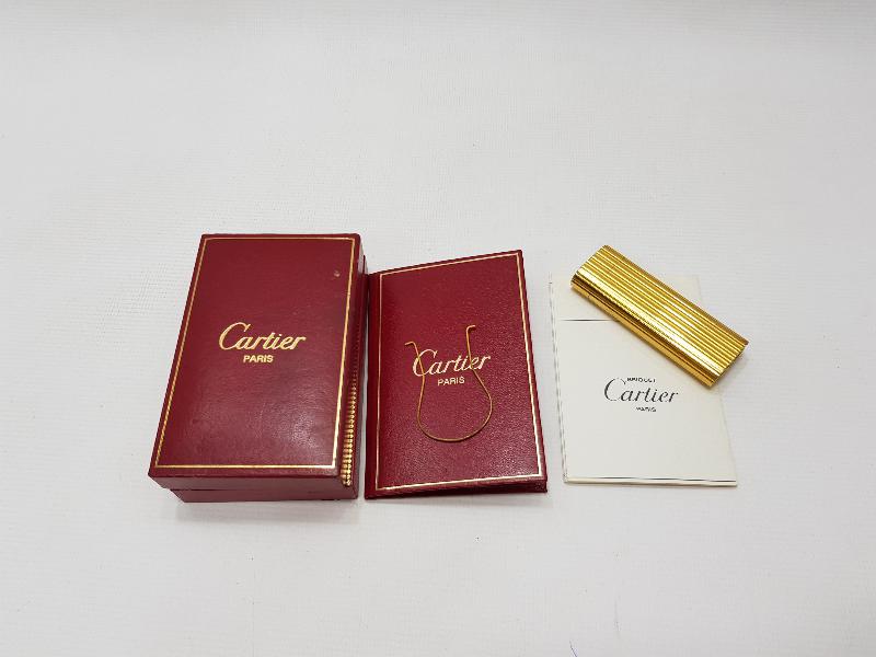 KUTUSUNDA SERTİFİKALI CARTIER ÇAKMAK