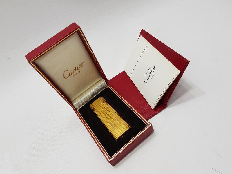 KUTUSUNDA SERTİFİKALI CARTIER ÇAKMAK