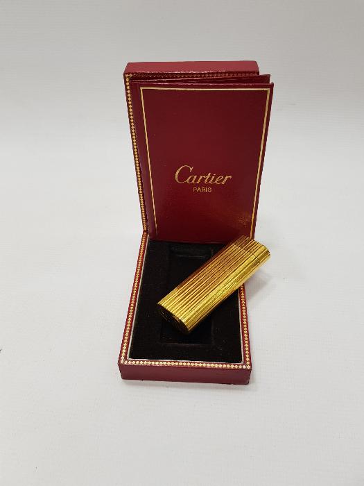 KUTUSUNDA SERTİFİKALI CARTIER ÇAKMAK