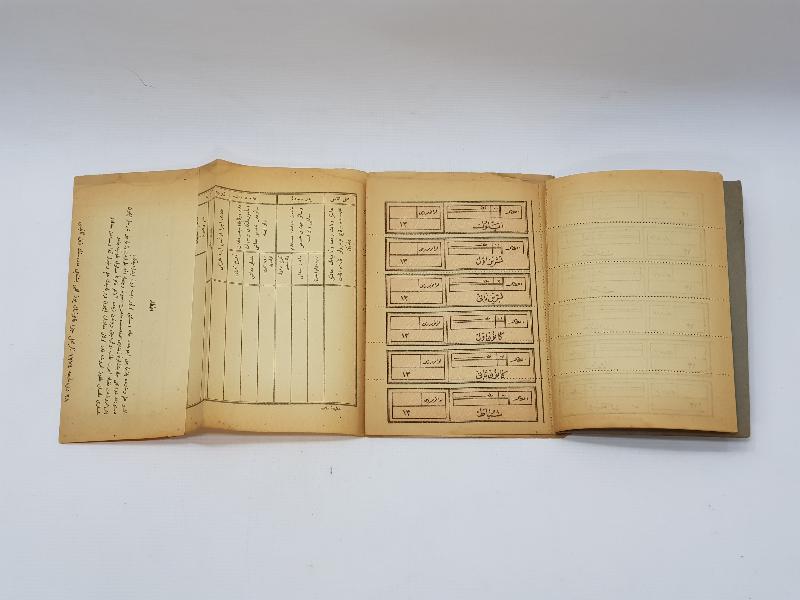 OSMANLI DÖNEMİ ASKERİ MAAŞ CÜZDANI 